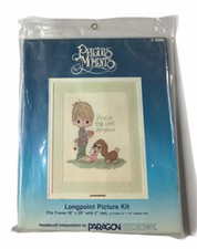 Vintage Paragon Precious Moments Longpoint Kit 1980s Praise the Lord Anyhow 1096