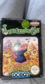 Lemmings NES Spiel verpackt