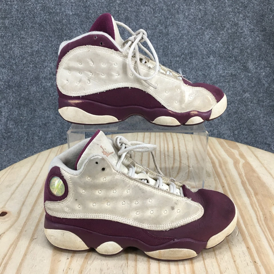 Nike Zapatos Juveniles 2.5 Air Jordan 13 Retro GP Tenis de Baloncesto 439669-112 Púrpura Foto 2 de 4