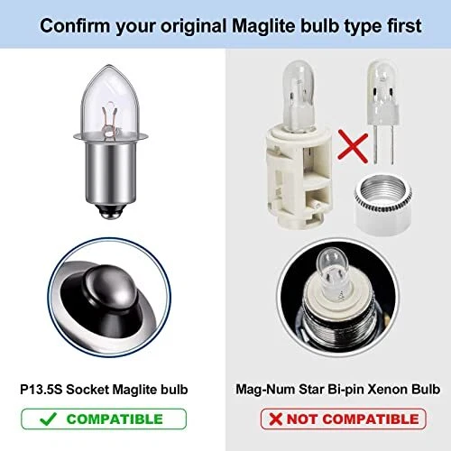 Led bulb for maglite deals