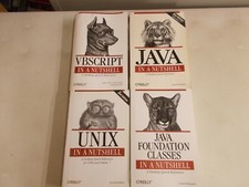 4 O'REILLY IN A NUTSHELL JAVA 1.1 FOUNDATION CALSSES UNIX VBSCRIPT TRADE PB