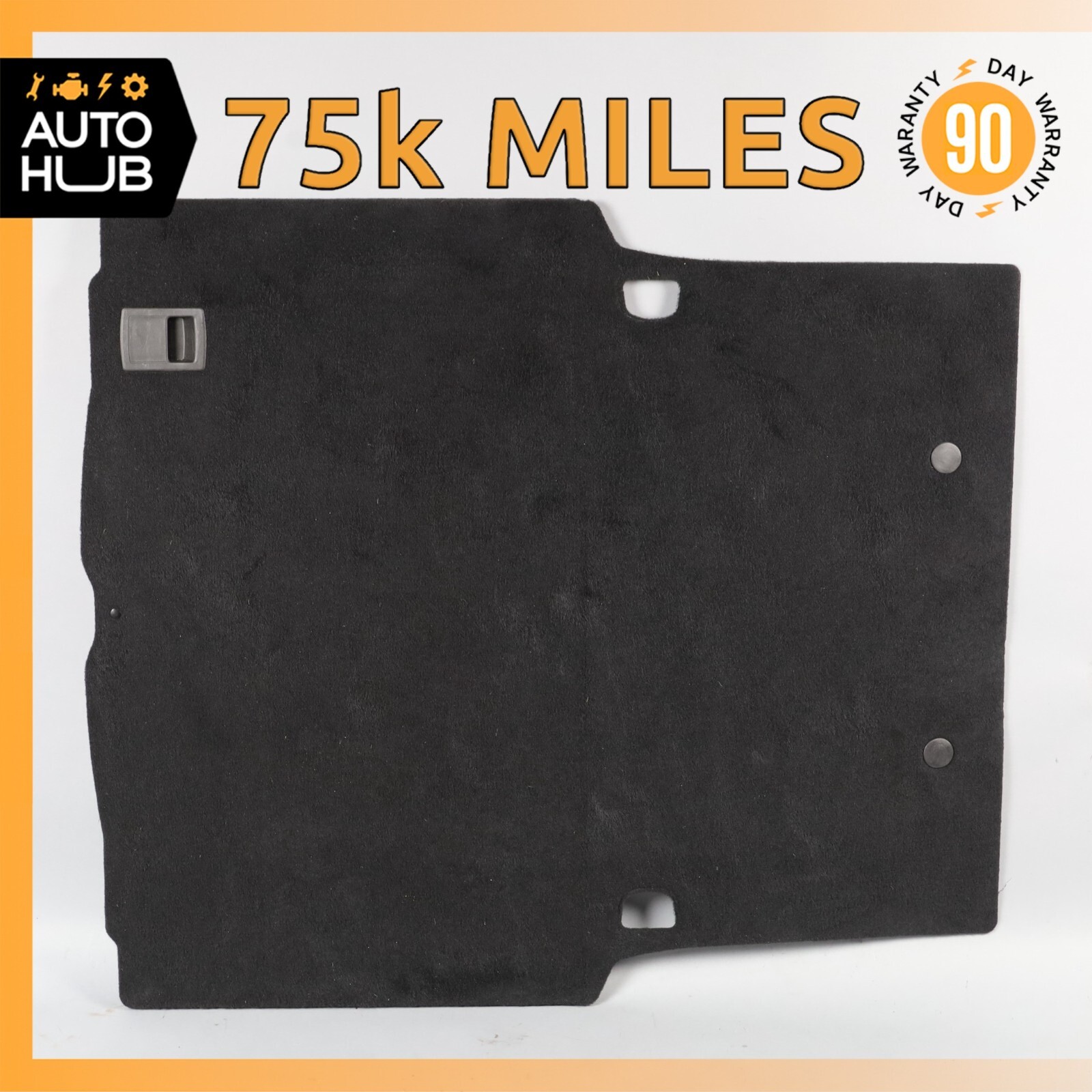 14-22 Maserati Ghibli M157 Rear Trunk Floor Carpet Cover Panel OEM 75k