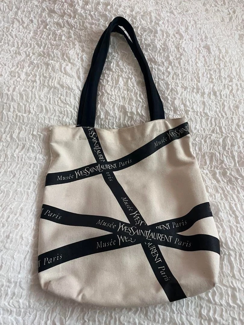 Yves Saint Laurent France Paris tote bag museum limited Size W36 × H36 cm  Unused