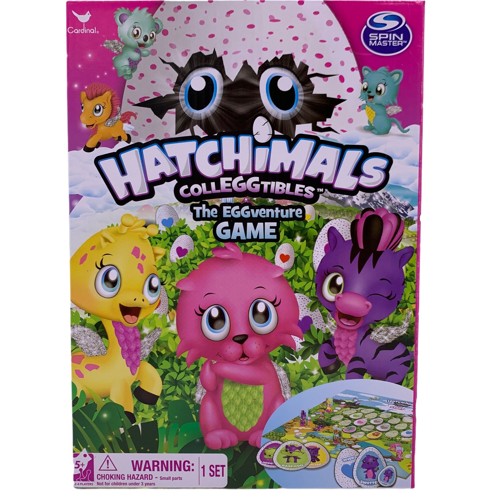 Kids Board Game, Hatchimals Colleggtibles The EGGventure Game | eBay