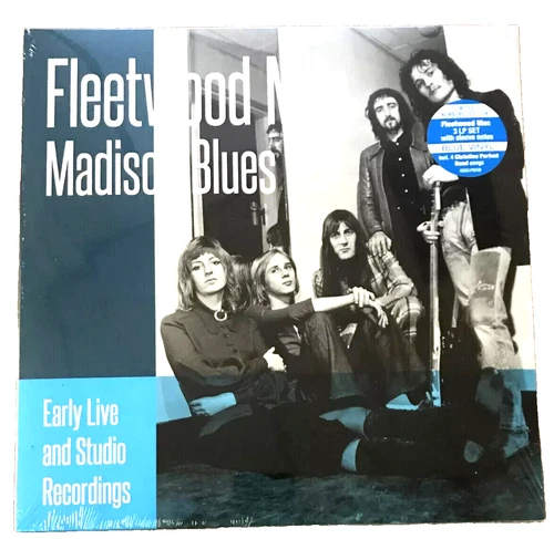 FLEETWOOD MAC Madison Blues 3x Blue Vinyl LP *SEALED* /2000 Gatefold Jacket