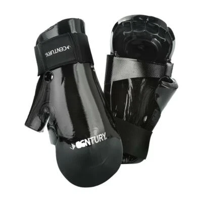 Century Martial Arts Sparring Gloves Black Adult M/L New Karate Tae Kwon Do