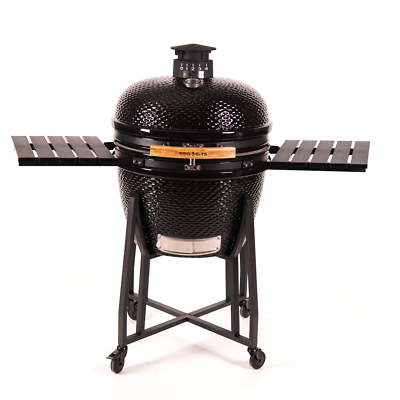 Kamado BBQ In Ceramica 20" BBQ-BITS Uovo Classico Con Deflettore E Copertura