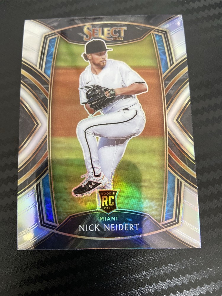 2021 Select Silver Nick Neidert Rookie Baseball Card 237 Miami Marlins
