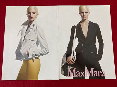 Model Karolina Kurkova for Maxmara 2011 Print Ad - Great to Frame!