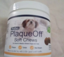 PlaqueOff Soft Chews For Small  Medium Breed Dogs  Cats, 45 Soft Chews
