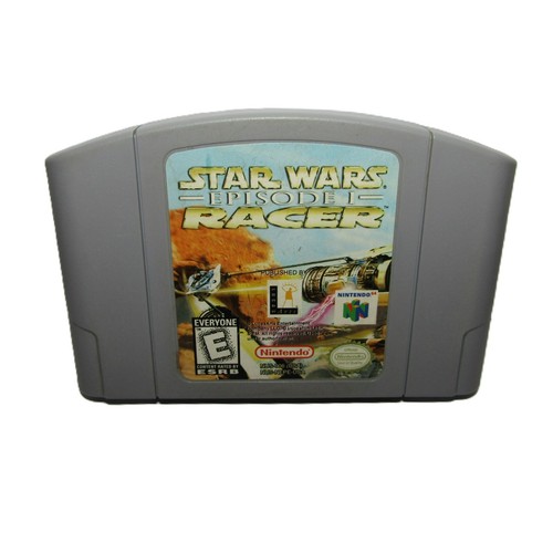 Star Wars Episode I Racer Nintendo 64 N64 Cartridge Only Tested