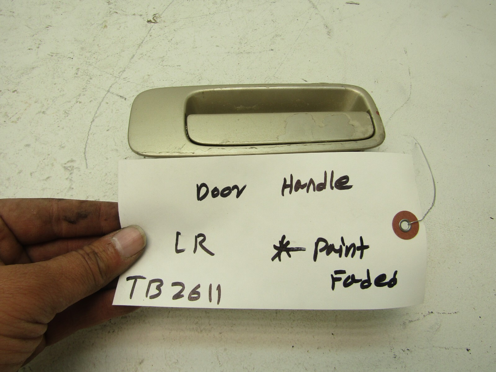 Door Handle CAMRY 1997 2001 Left Driver Side Rear Back Exterior Opening