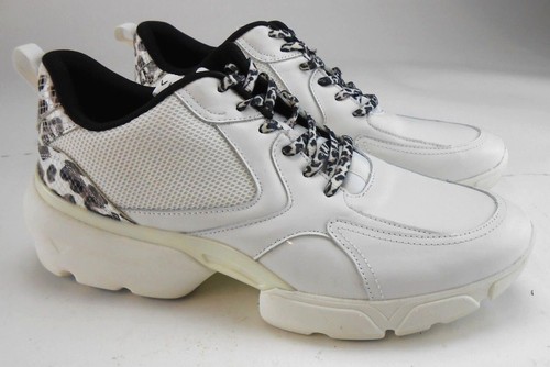 Vionic Women's Vasher Aris White Fashion Sneaker Size 11 Leopard Trim | eBay