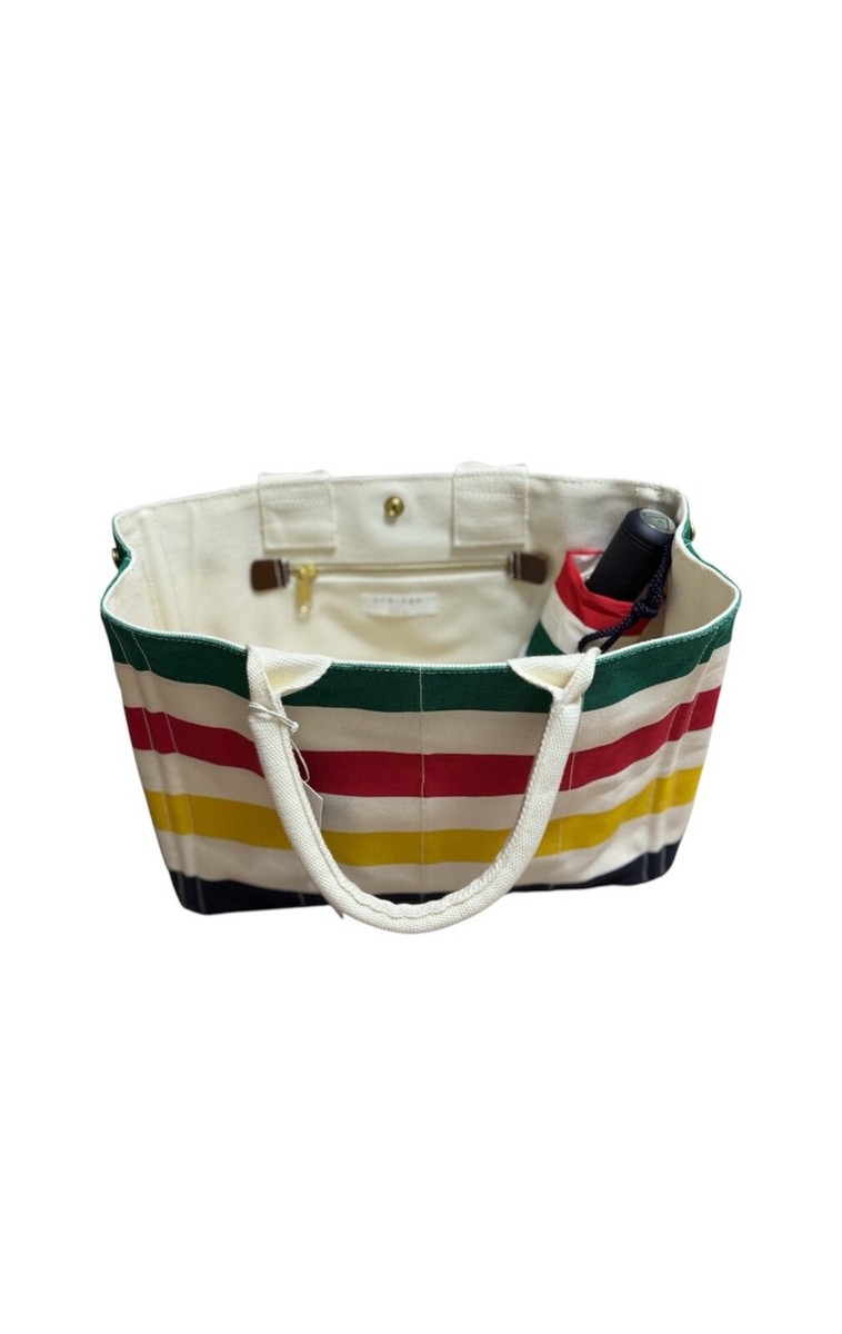 HBC Stripes Hudson's Bay Company Canvas Tote