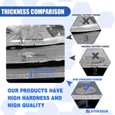 Thick Engine Splash Shield For Volvo V60 2012-2018 Front Engine Guard Hard