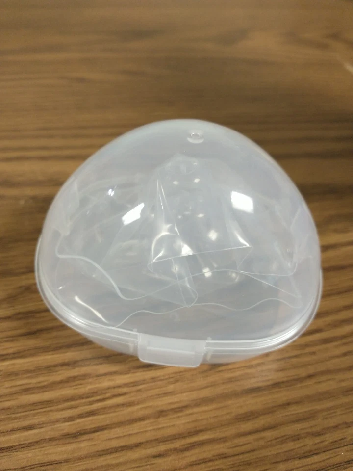 Protectores para pezones de contacto con estuche de transporte, paquete de 2, tamaño, 20 mm  Foto 3 de 4