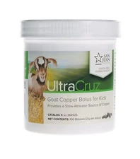 UltraCruz - sc-364925 Goat Copper Bolus Supplement for Kid Goats, 100 Count x...
