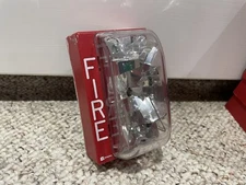 Simplex 4904-9137 Fire Alarm Strobe Red Wall Mount