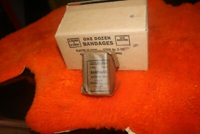 #ad #ad NOS unissued mint WWII Chaard plaster paris bandage in wrapper medic corpsman $6.08