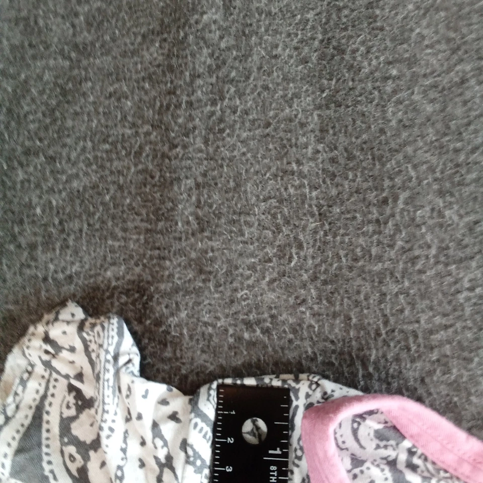 Top Ellen Tracy Mujer Extra Grande Gris Paisley Rosa Borde Causal Salón Ropa de Dormir Foto 4 de 4