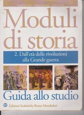 GESCHICHTSMODULE 2 STUDIENFÜHRER - BRUNO MONDADORI - UNVOLLSTÄNDIGES WERK