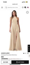 Azazie Bridesmaid Dress Champagne