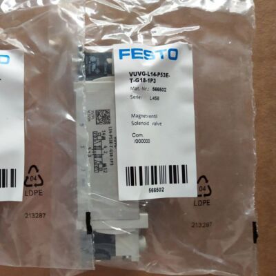 1PC New Festo VUVG-L14-P53E-T-G18-1P3 566502 Solenoid Valve Free Shipping 