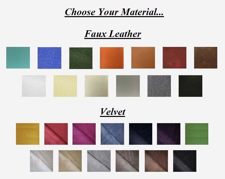 Chesterfield Queen Anne Buttoned Black Faux Leather Footstool - Image 4 of 4