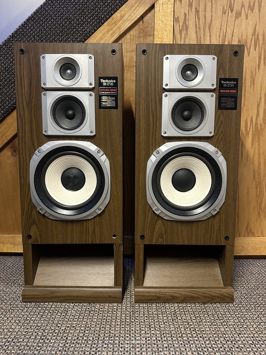 Technics Model SB-2720 Stereo 3-way 3-Speaker System| Tested