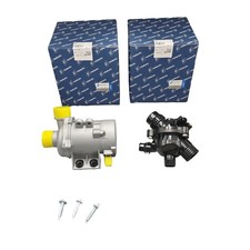Water Pump W/Thermostat & Bolt 11517586925 Fo...