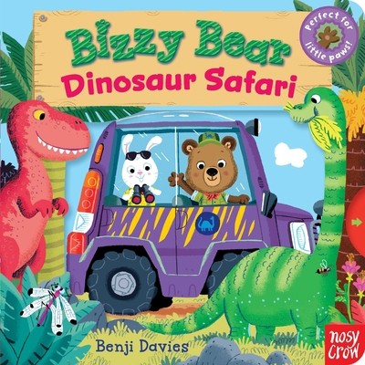 Bizzy Bear: Dinosaur Safari: (Interactive Prehistoric Dinosaur Board Book for...
