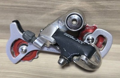 Shimano Deore XT RD-M739 Rear Derailleur w/ Shift Biscuit AL Pulleys Long Cage