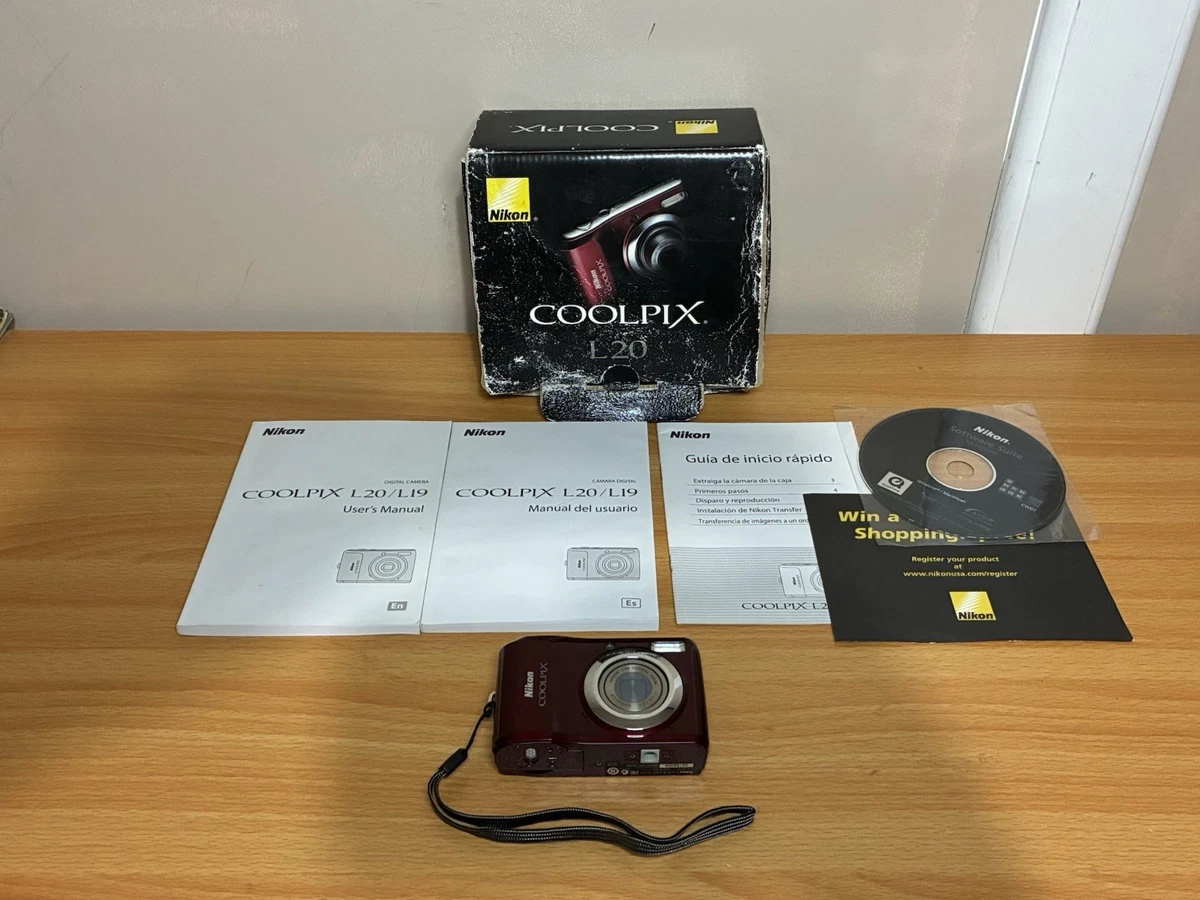 Nikon COOLPIX Nikon Coolpix L20 Digital Cameras for sale | eBay