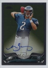 2013 Topps Chrome Rookie Auto 217/447 Matt Barkley #162 Auto i6j
