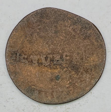 1754 HS City of Dortmund 1/4 Stuber German States Copper KM#105 World Coin