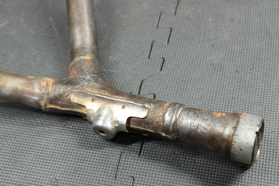 Honda CRF250R 2007 OEM tubo de escape cámara cabezal conjunto tubo medio 18380-KRN-A00 Foto 4 de 4