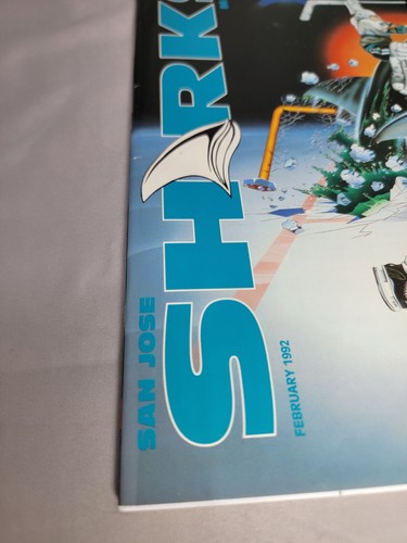 San Jose Sharks 1992 Inaugural Magazine Feb - Picture 2 of 7
