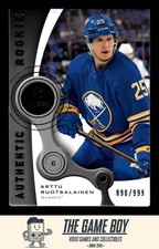 2021-22 SP Game Used 2005-06 Retro Rookies #R-36 Arttu Ruotsalainen Sabres /999