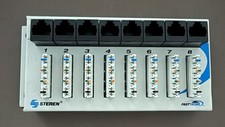 Steren FastHome Data Hub - 8 Port, Cat 5E Termination Module - 550-030