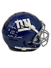 Lawrence Taylor  Signed Autographed Inscribed Full Size Authentic Helmet BAS COA