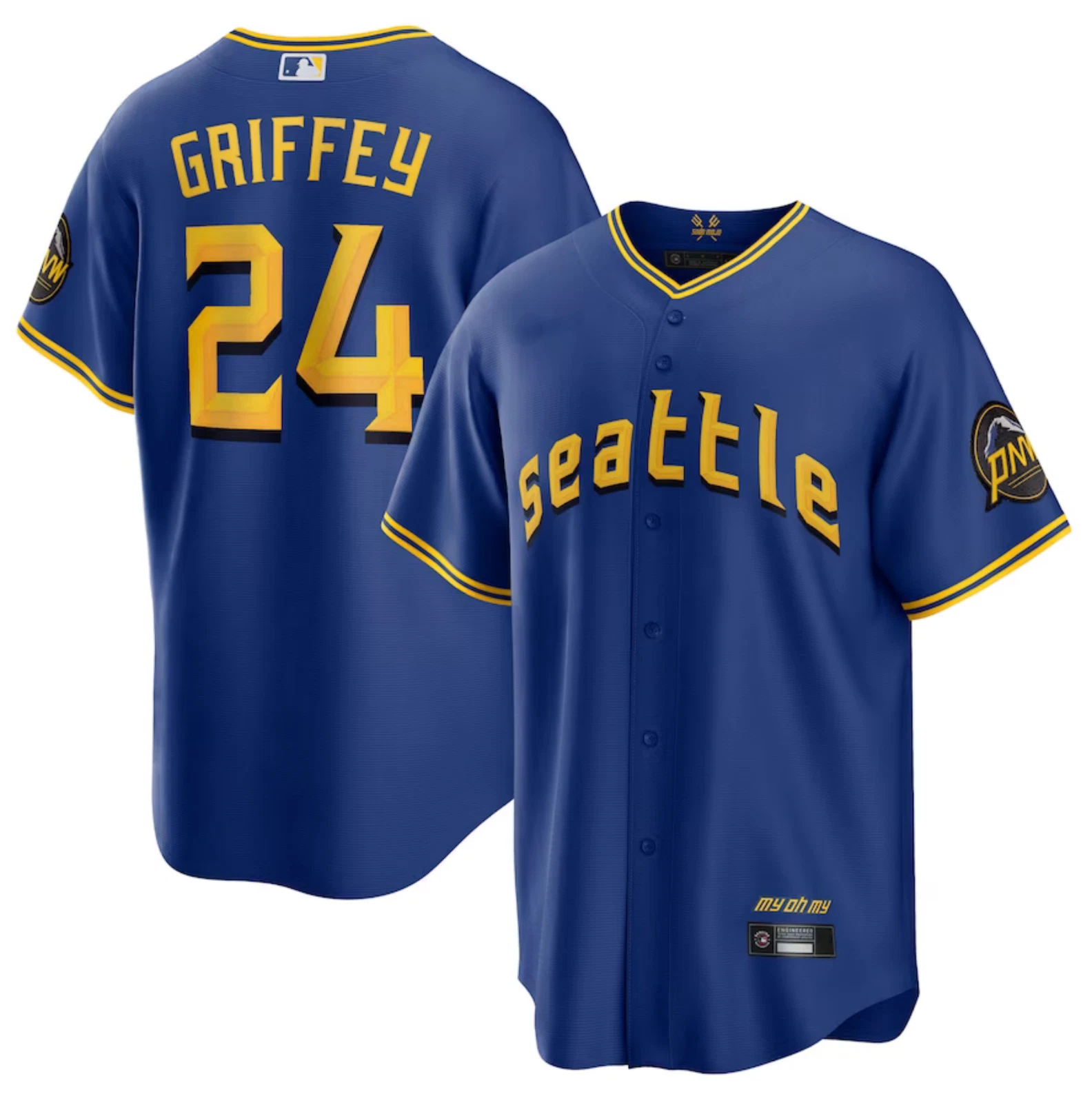 Limited Edition Royal City Connect Boys/Junior Mariners Jerseys -