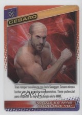 2015 Panini WWE Wrestling Action (Spanish) Cesaro #066 02v3