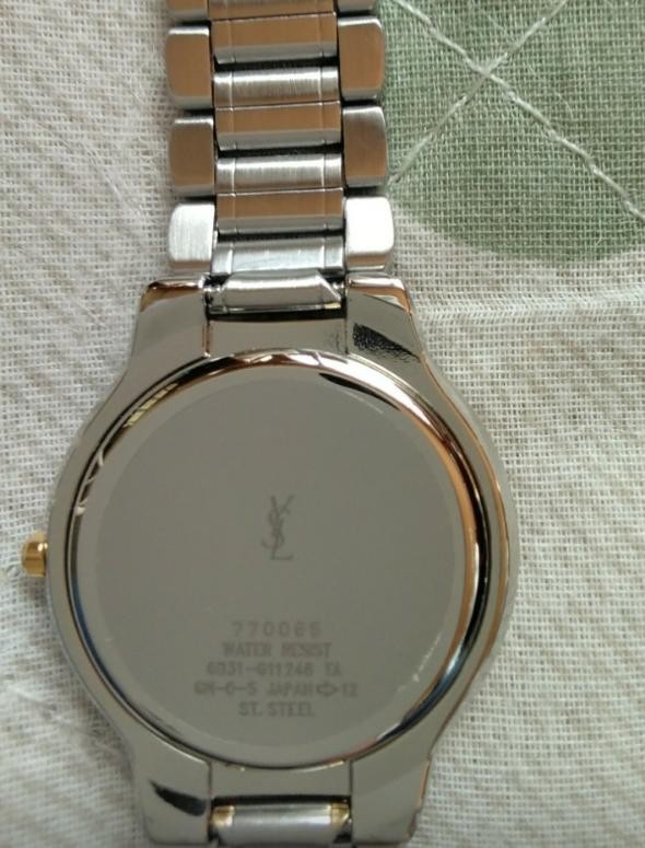 Ysl / Yves Saint Laurent 6031-G11246 Analog Quartz Men Men'S Watch Yves Saint La thumbnail 2