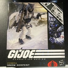 G.I. Joe Classified Series Cobra Snow Serpent Deluxe Figure Pulse Exclusive NIB