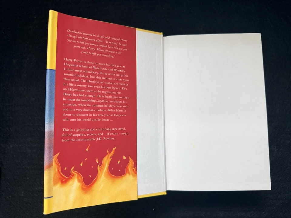 Harry Potter and the Order of the Phoenix – Australian First Edition 2003 - image 4 of 4