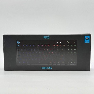 New Logitech PRO Wired Gaming Keyboard 920-009388