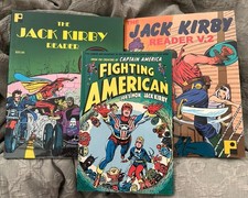 Jack Kirby TPB Lot Reader Vol 1-2 & Fighting American Joe Simon Comics
