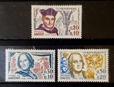 FRANCE - SCOTT B367 - 369 COMPLETE SEMI-POSTAL SET 1963 MINT LIGHTLY HINGED 