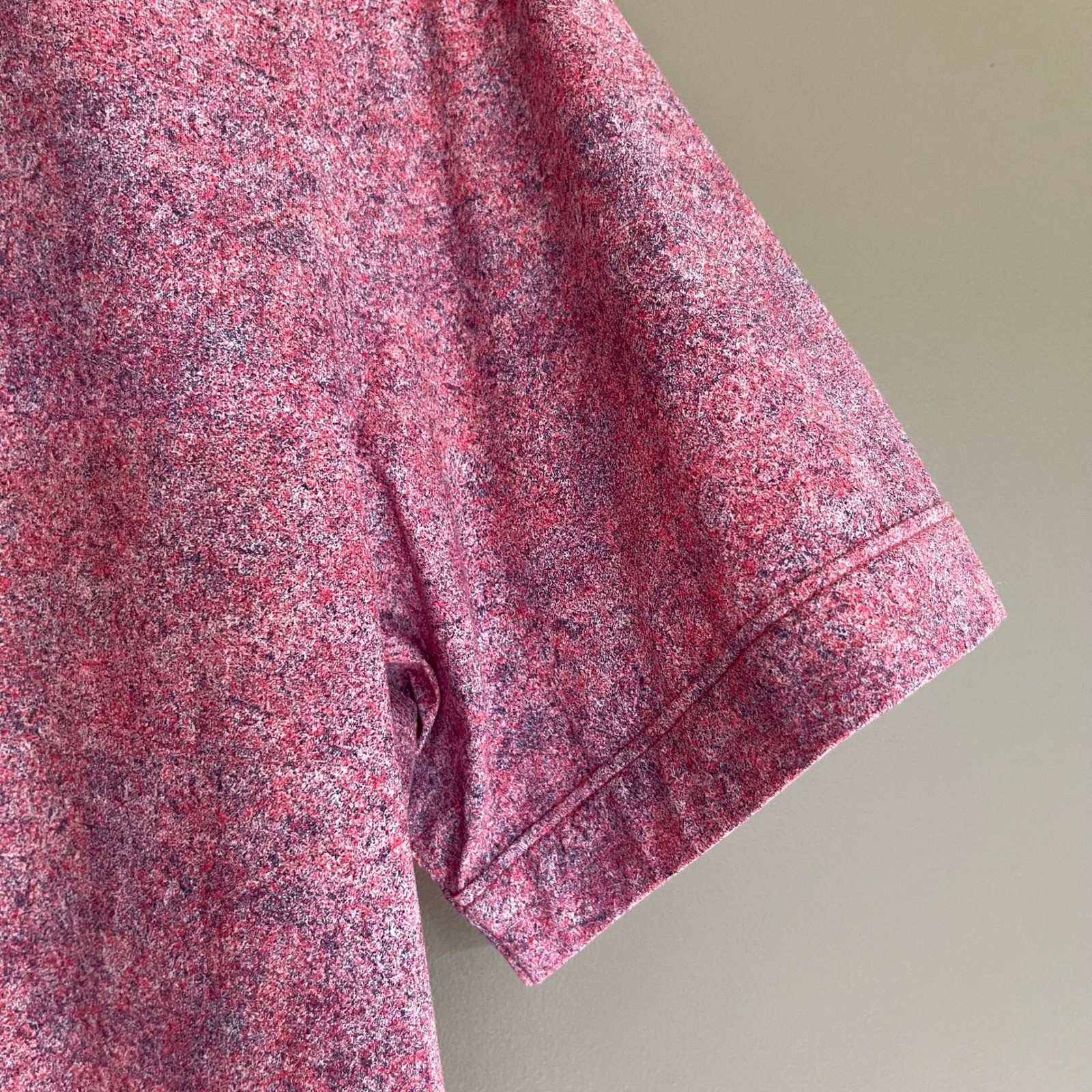 Bugatchi OoohCotton Tech Ruby Print Short Sleeve … - image 8