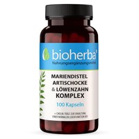 Mariendistel, Artischocke & LöWenzahn Komplex 100 Kapseln Vorratspackung